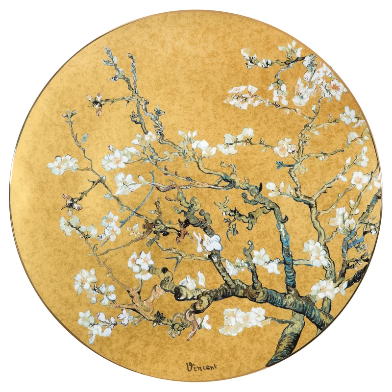 Goebel Vincent van Gogh - Mandelbaum Gold Wandbild
