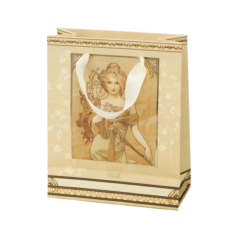 Goebel Alphonse Mucha - "Frühling" Geschenktüte