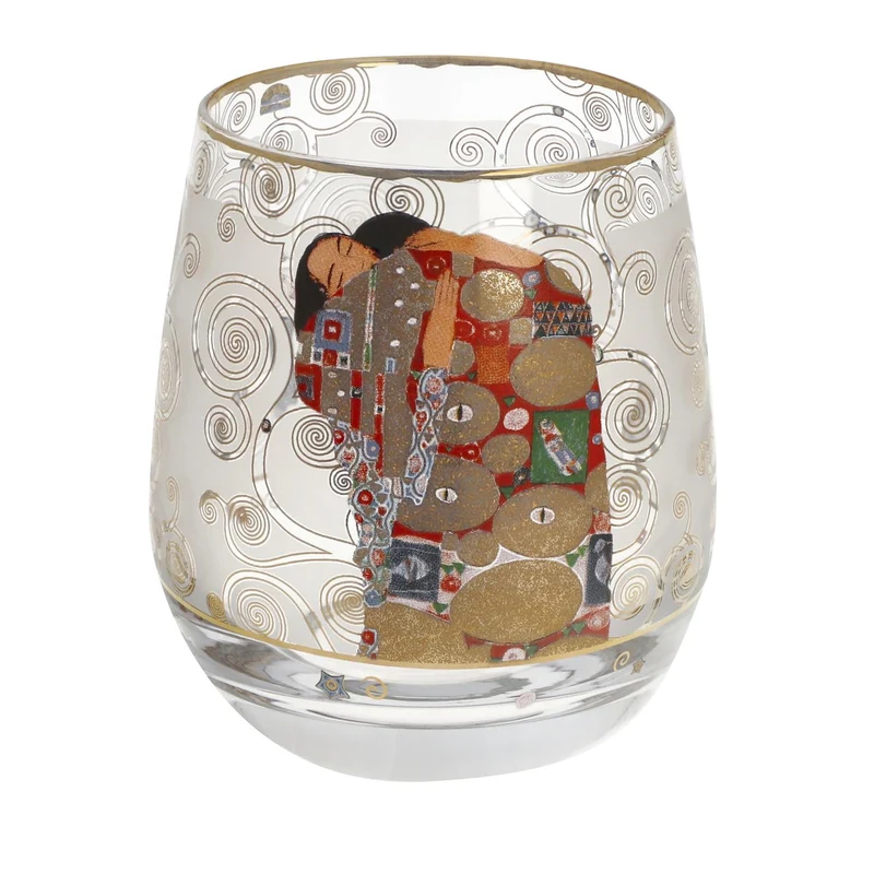Goebel Gustav Klimt Erfüllung Windlicht