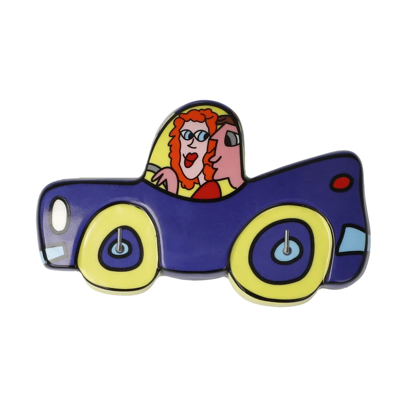 Goebel James Rizzi Fun ride Schlüsselbrett