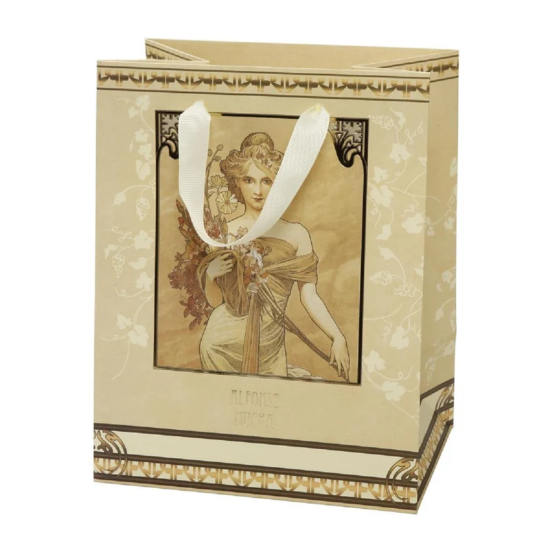 Goebel Alphonse Mucha - "Frühling" Geschenktüte