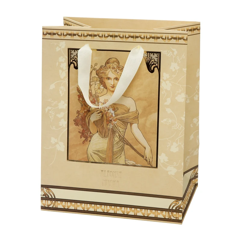 Goebel Alphonse Mucha - "Frühling" Geschenktüte