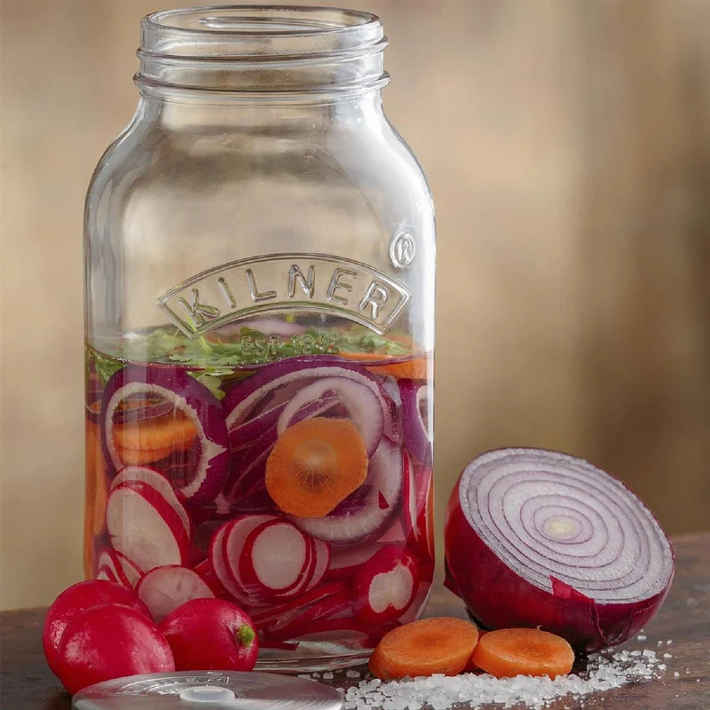 KILNER Fermentier-Set, 2 Gläser á 1 Liter