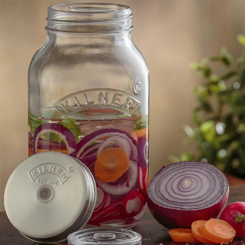 KILNER Fermentier-Set, 2 Gläser á 1 Liter