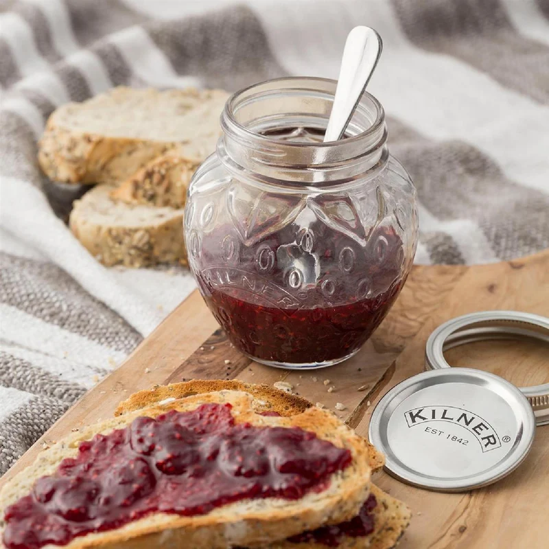 KILNER Marmeladenglas, Erdbeere, 400 ml
