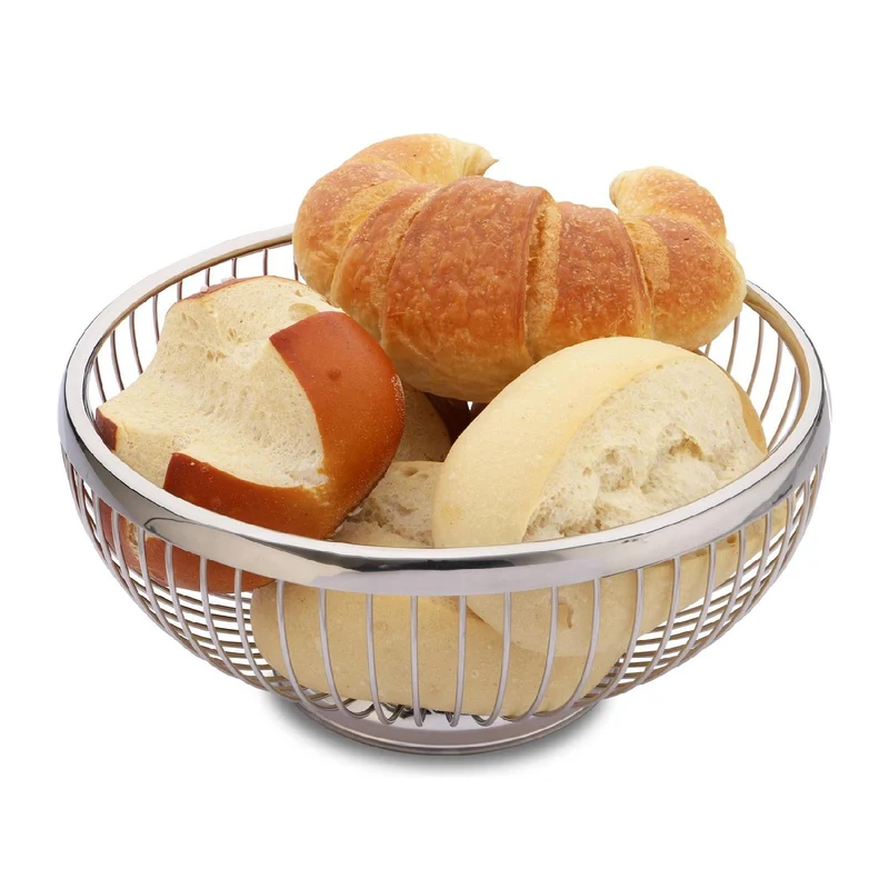 Weis Brot-/Obstkorb aus Edelstahl Ø 22 cm