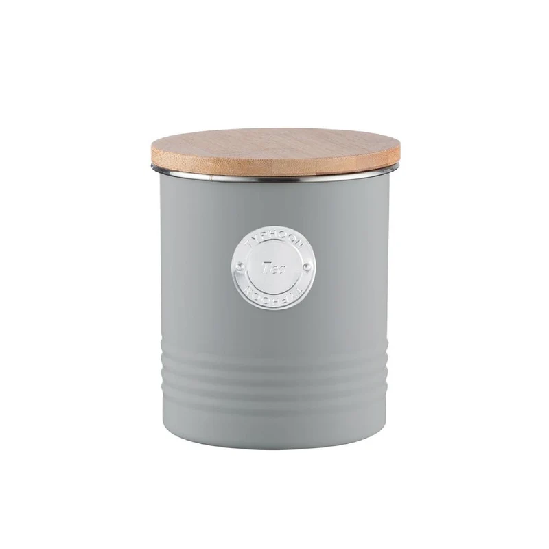 TYPHOON LIVING Vorratsbehälter Tee, pastellgrau, 1 Liter