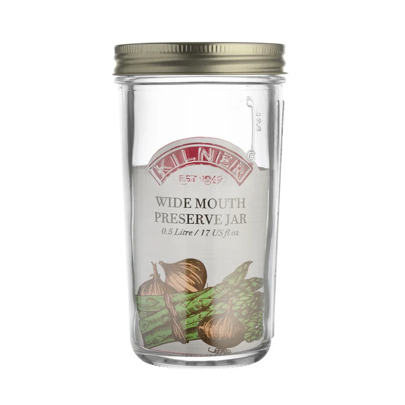 KILNER Weithals-Einmachglas, 500 ml