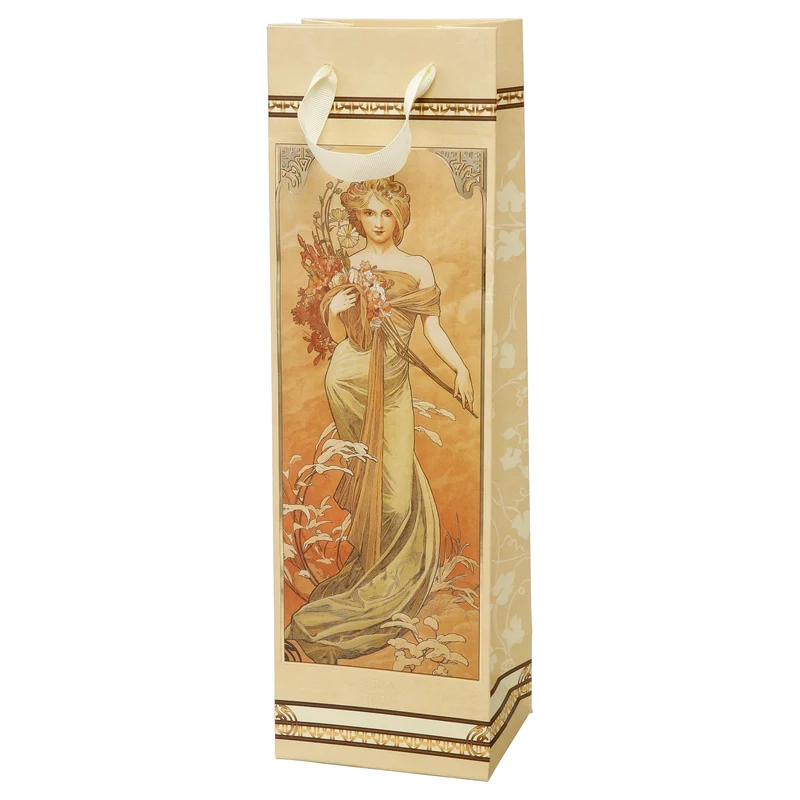 Goebel Alphonse Mucha - "Frühling" Geschenktüte