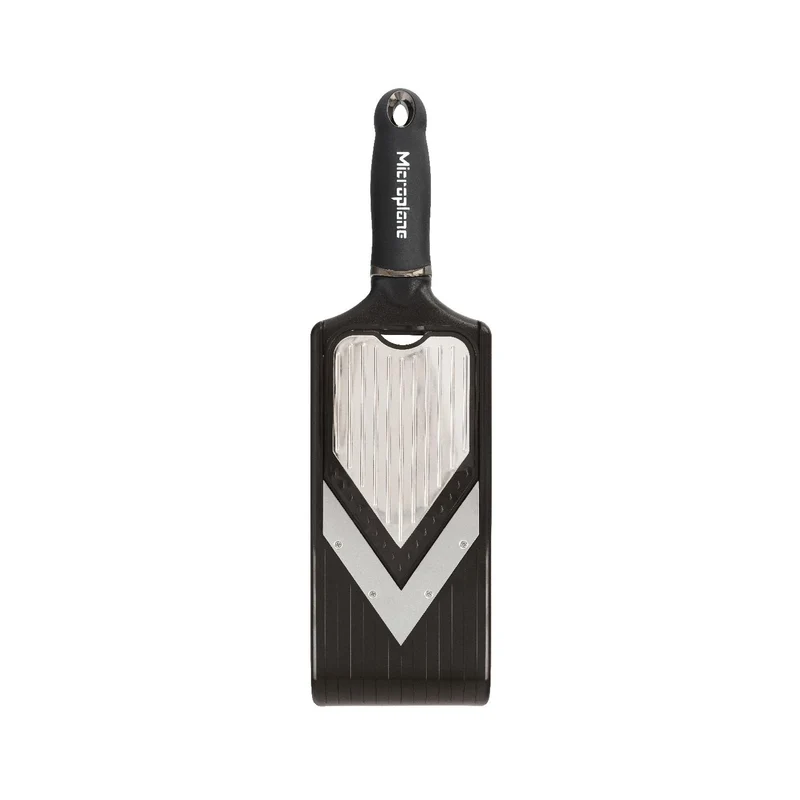 Microplane V-Hobel mit Julienne Einsatz