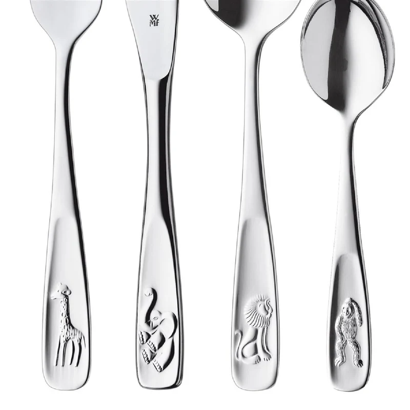 WMF Kinderbesteck-Set 4-teilig Tiere