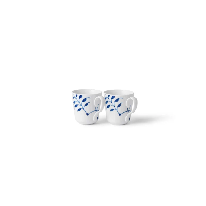 Royal Copenhagen Blue Fluted Mega Becher 28cl 2 Stück