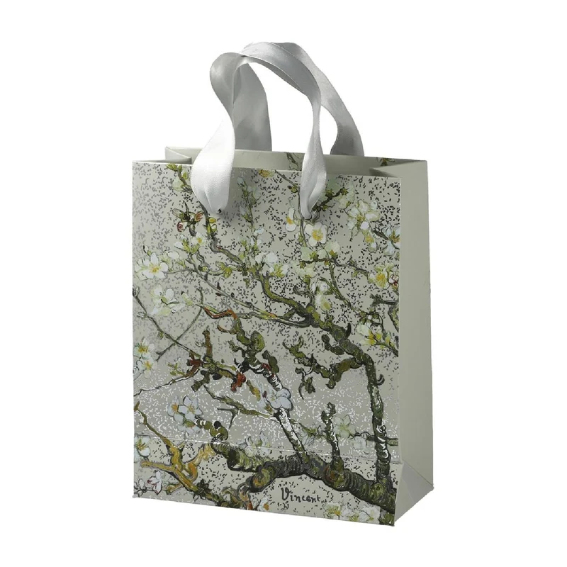 Goebel Vincent van Gogh - Mandelbaum silber Geschenktüte