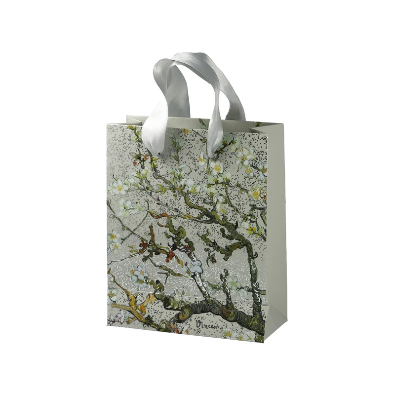 Goebel Vincent van Gogh - "Mandelbaum silber" Geschenktüte