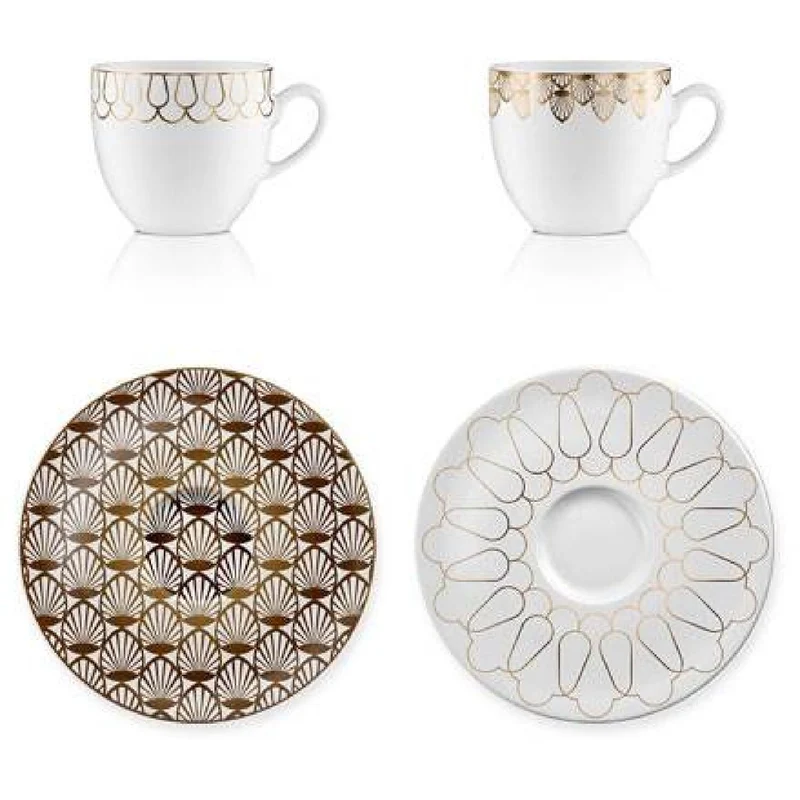 Goebel First.Gold Kaffeetassen Set