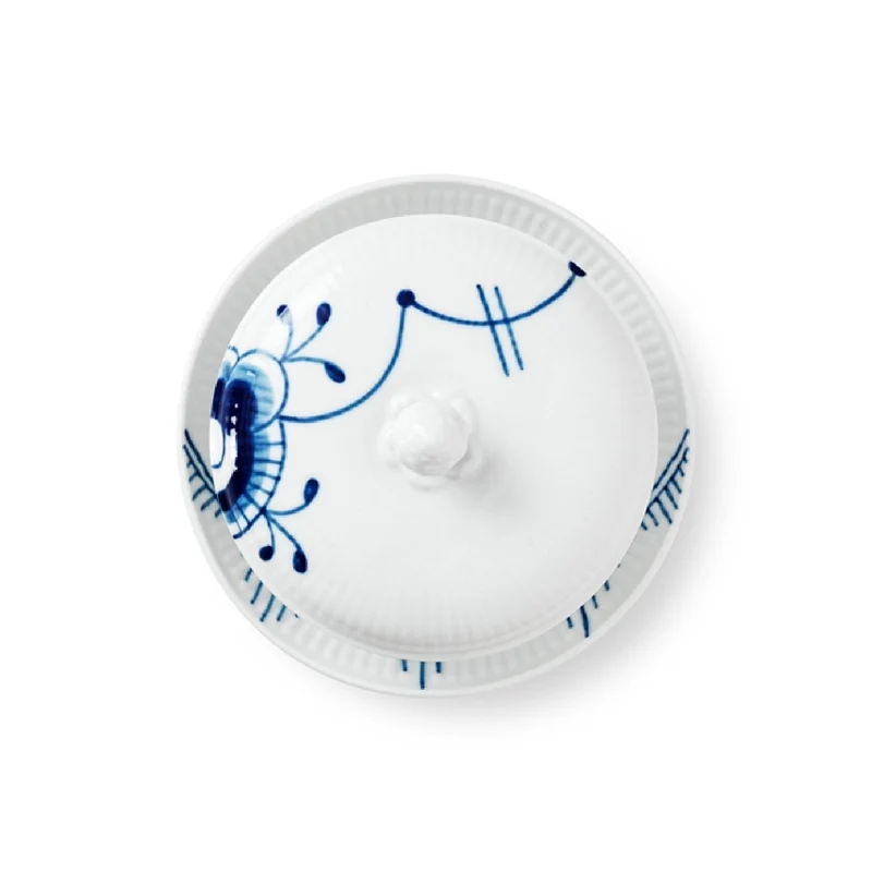 Royal Copenhagen Servierschüssel mit Deckel und Untertasse 38cl