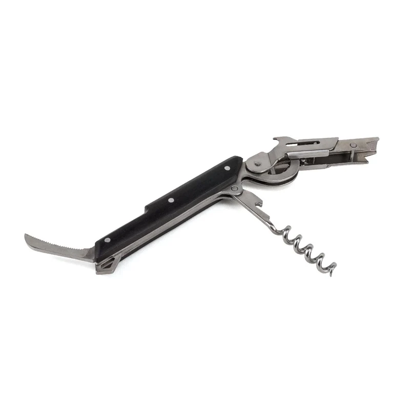 Peugeot CLAVELIN Kellnermesser schwarz/Edelstahl 14 cm