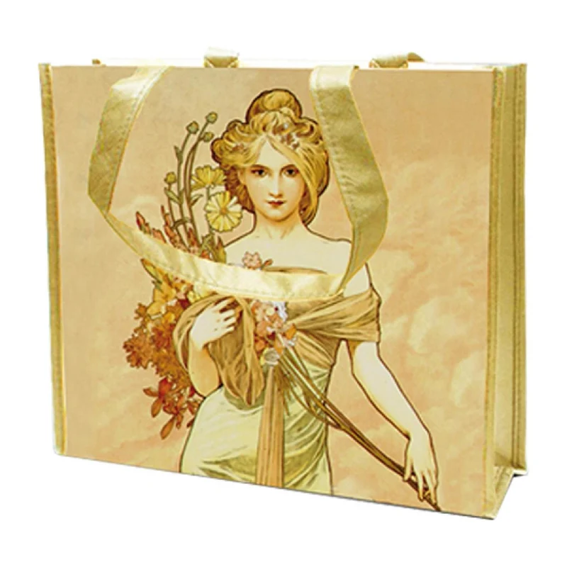 Goebel Alphonse Mucha - Frühling - Einkaufstasche
