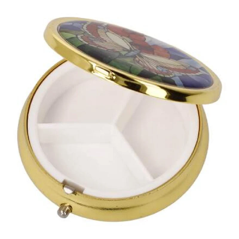 Goebel Louis Comfort Tiffany - Schmetterlinge - Pillendose