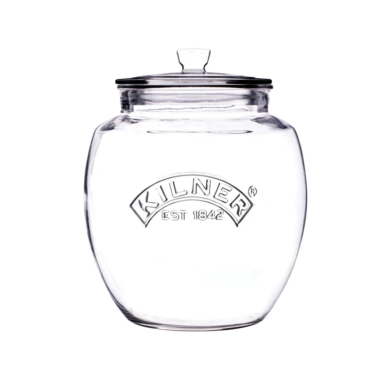 KILNER Universal-Vorratsglas mit luftdichtem Deckel, 2 Liter