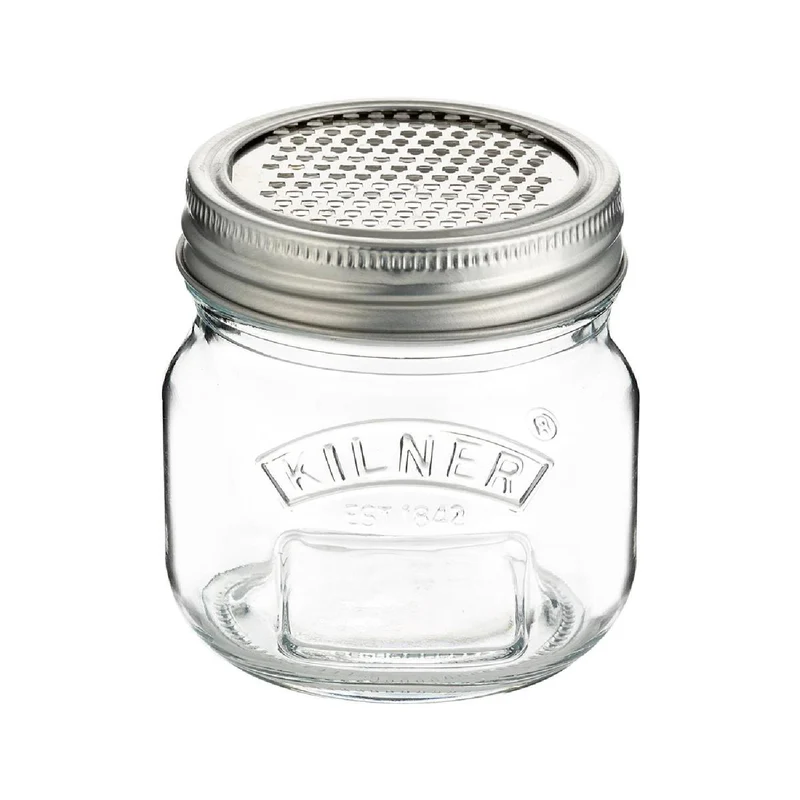 KILNER Feinreibe mit Vorratsglas, 250 ml