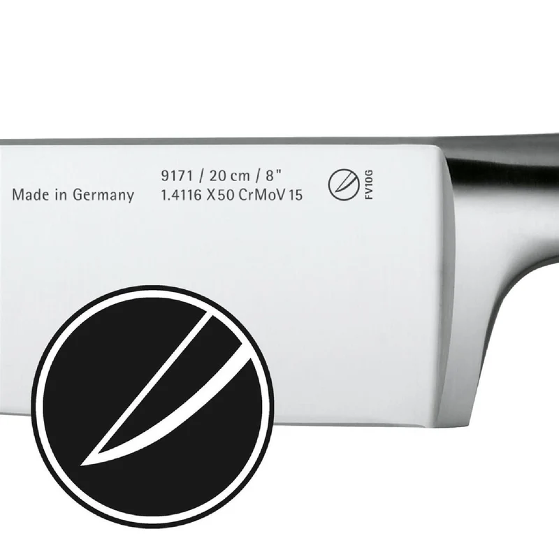WMF Brotmesser mit Doppelwellenschliff 19 cm Grand Gourmet