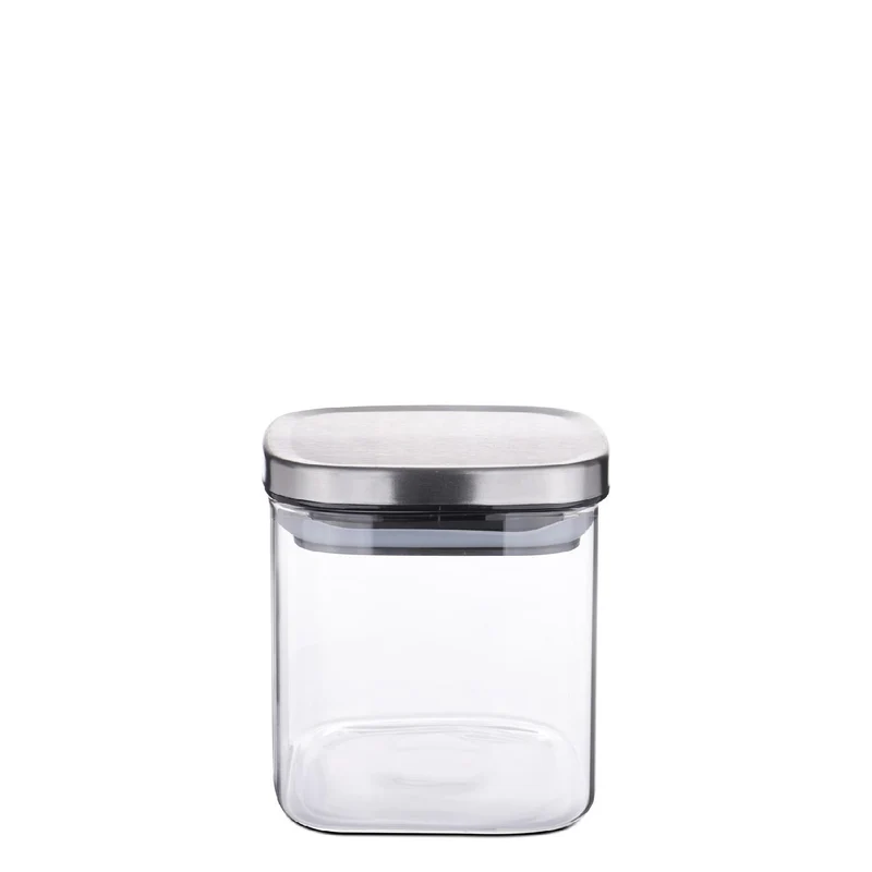 Weis Vorratsdose aus Borosilikatglas rechteckig 600 ml