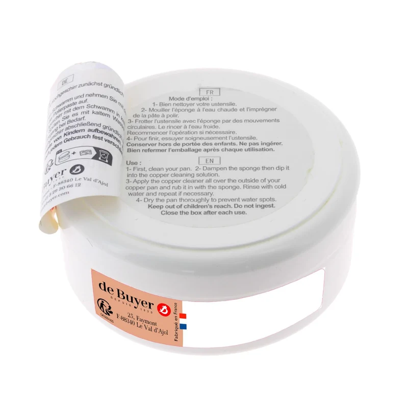 De Buyer Pflegepaste für Kupfer 150 ml