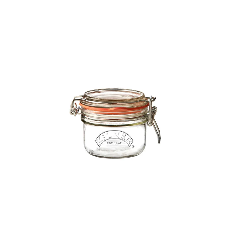KILNER Rundes Bügelverschluss Glas, 125 ml