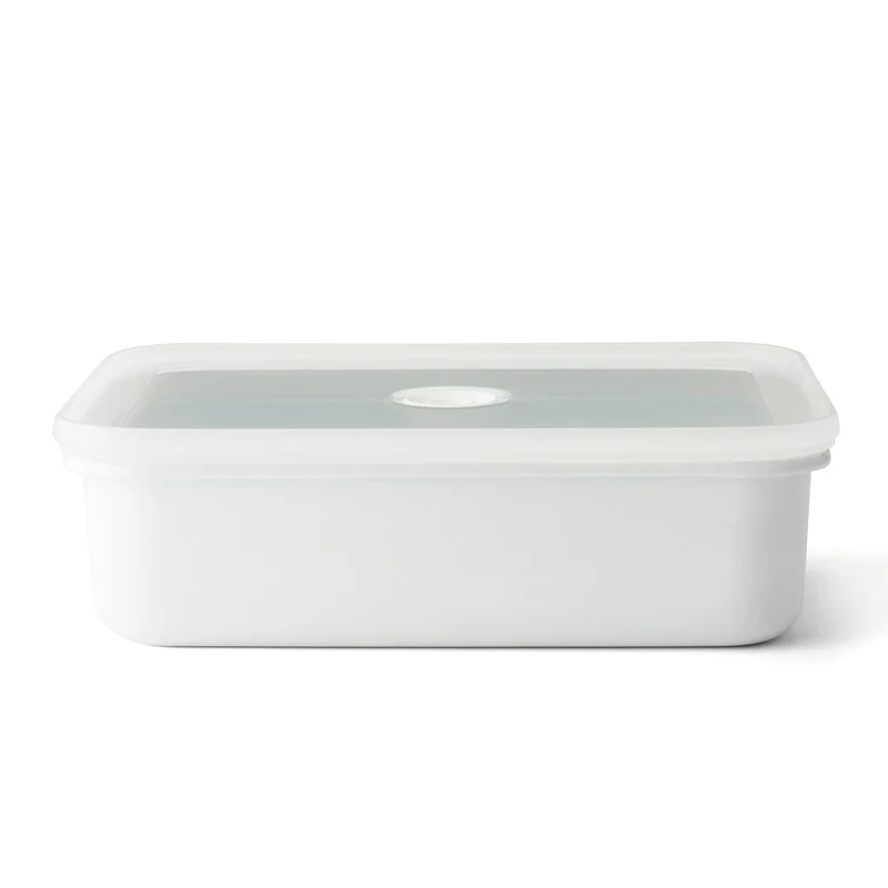 HONEYWARE Vakuum-Emailledose, XL flach, 1,85L