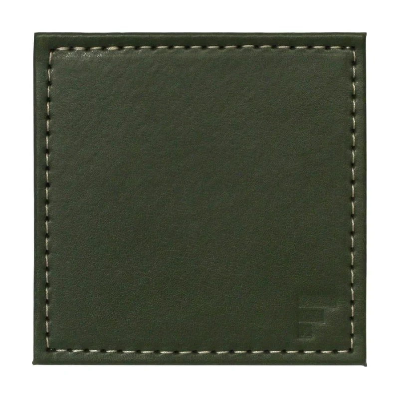 FREEFORM DUO - Untersetzer Olive/Elfenbein, 4er Set