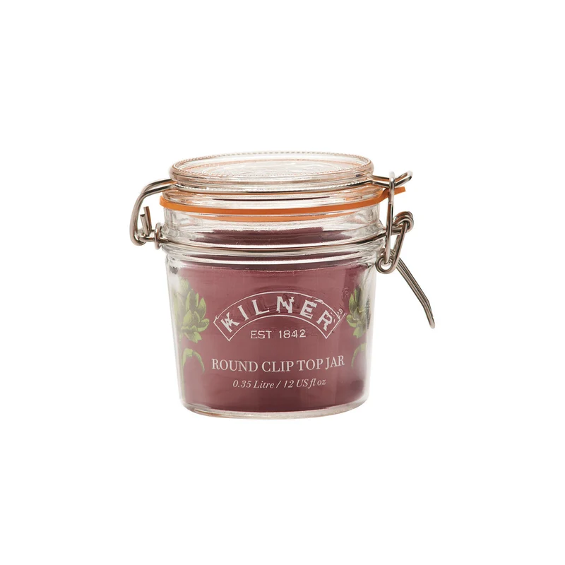 KILNER Rundes Bügelverschluss Glas, 350 ml