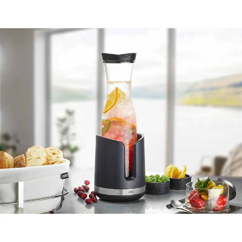 GEFU Set: Karaffe SMARTLINE + Karaffen- und Flaschenkühler SMARTLINE
