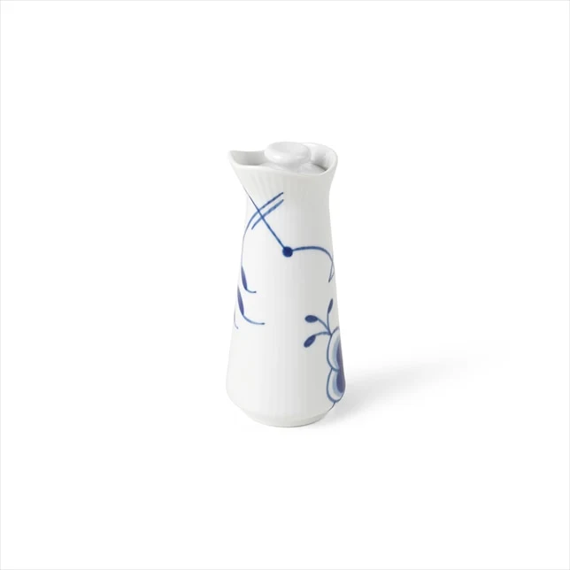 Royal Copenhagen Blue Fluted Mega Sauce Jug With Lid 15cl