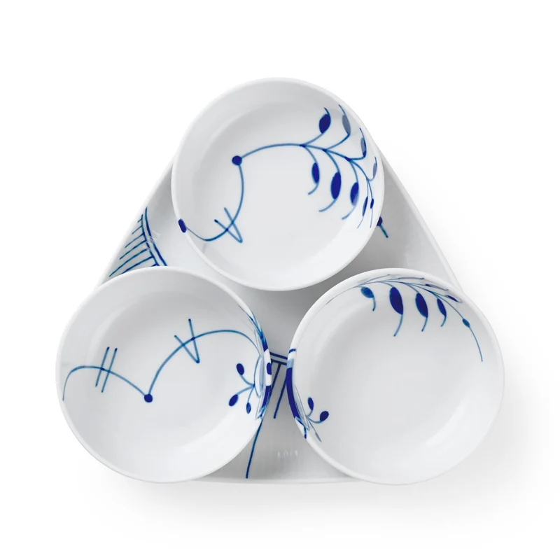 Royal Copenhagen Servierset 4 teilig