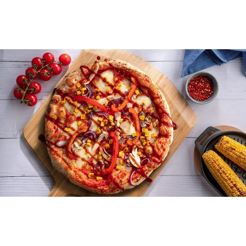Ooni Pizzaschieber Holz und Servierbrett 16" (40 cm)