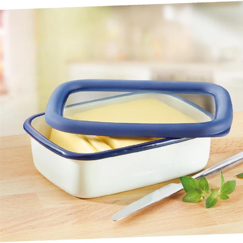HONEYWARE Classic-Emailledose, S flach, 0,42L