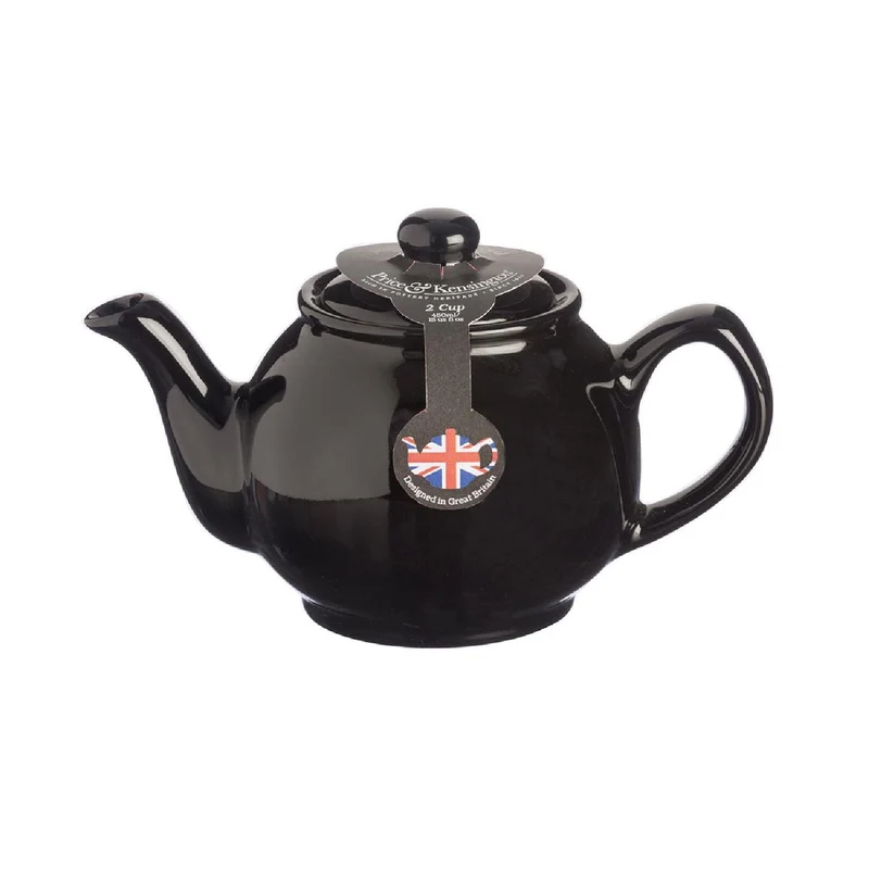 Price & Kensington Teekanne klassisch, schwarz, 2 Tassen