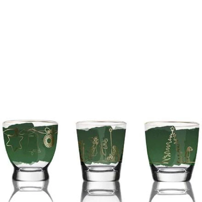 Goebel Set Christmas Classic Windlicht