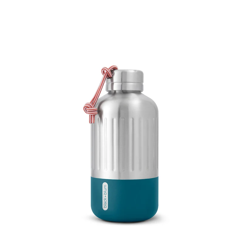 BLACK+BLUM Explorer Isolierflasche, klein, ozean, 650 ml