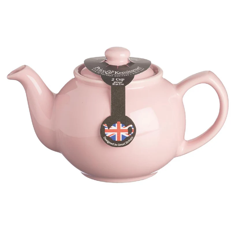 Price & Kensington Teekanne pastell pink, 2 Tassen