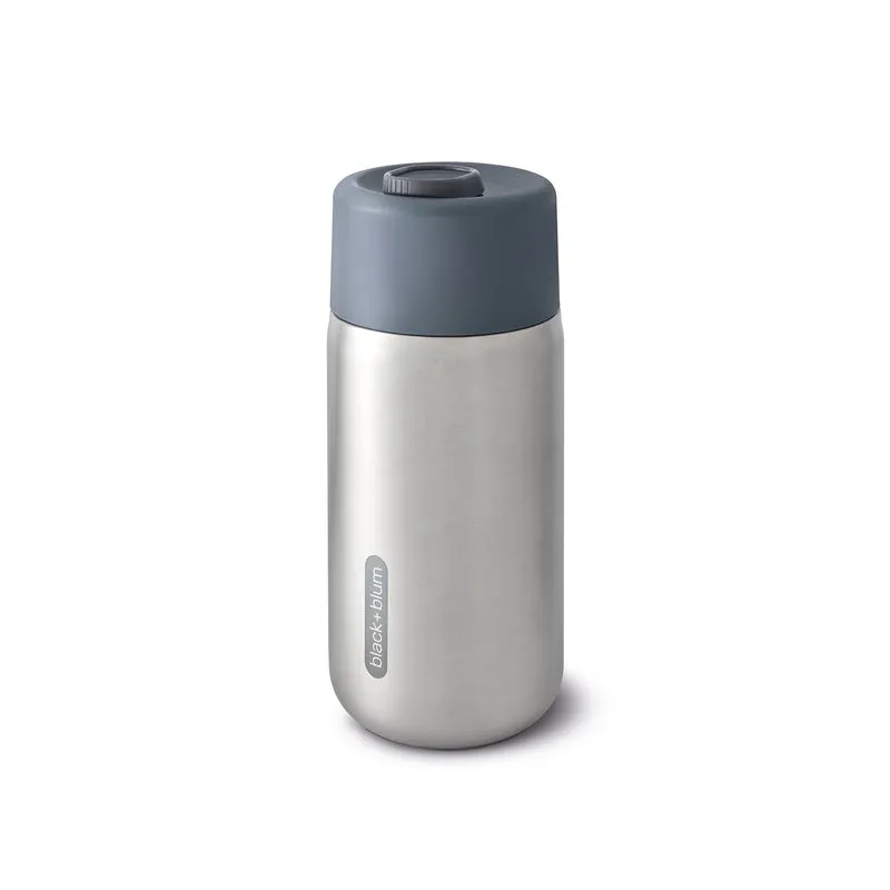 BLACK+BLUM Edelstahl To Go Isolierbecher, schiefer, 340 ml