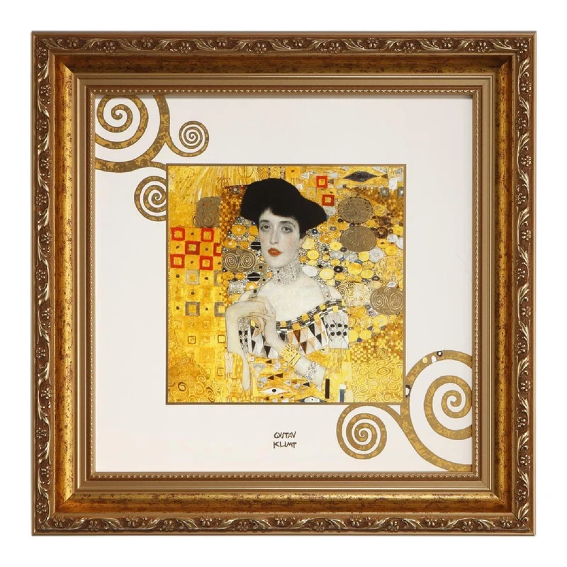 Goebel Gustav Klimt - "Adele Bloch-Bauer" - Wandbild