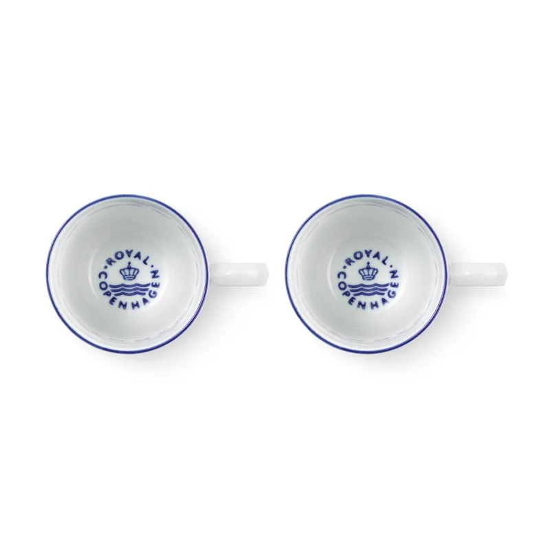 Royal Copenhagen Becher mit Henkel 28cl, 2 Stück