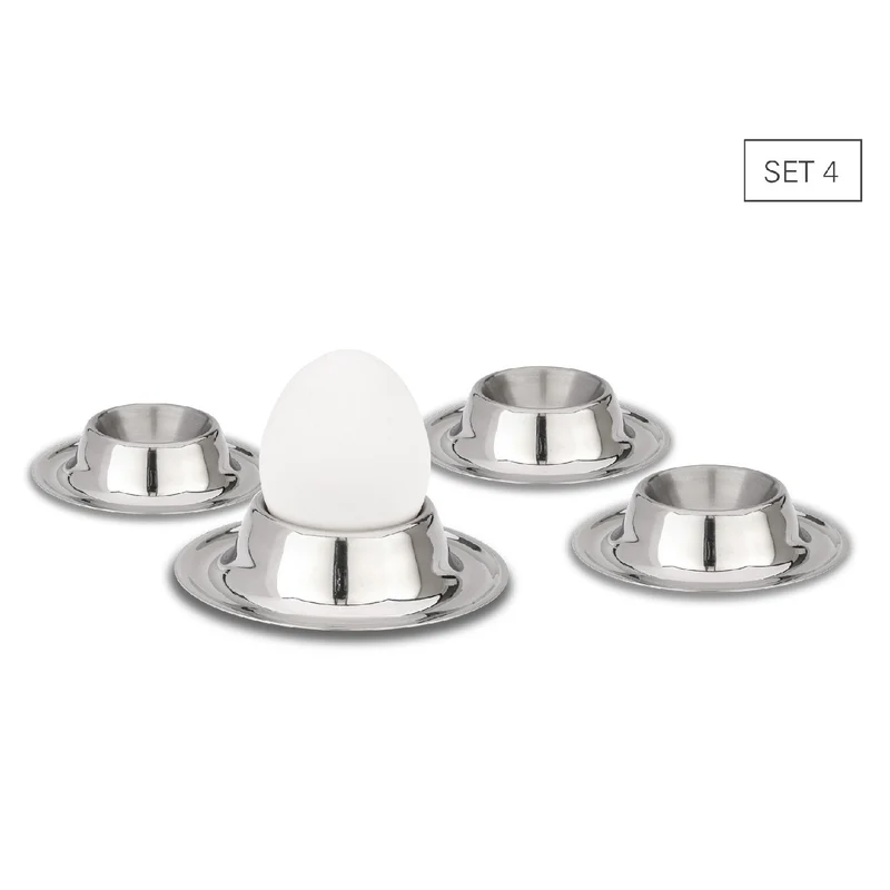 Weis Eierbecher aus Edelstahl - Set 4
