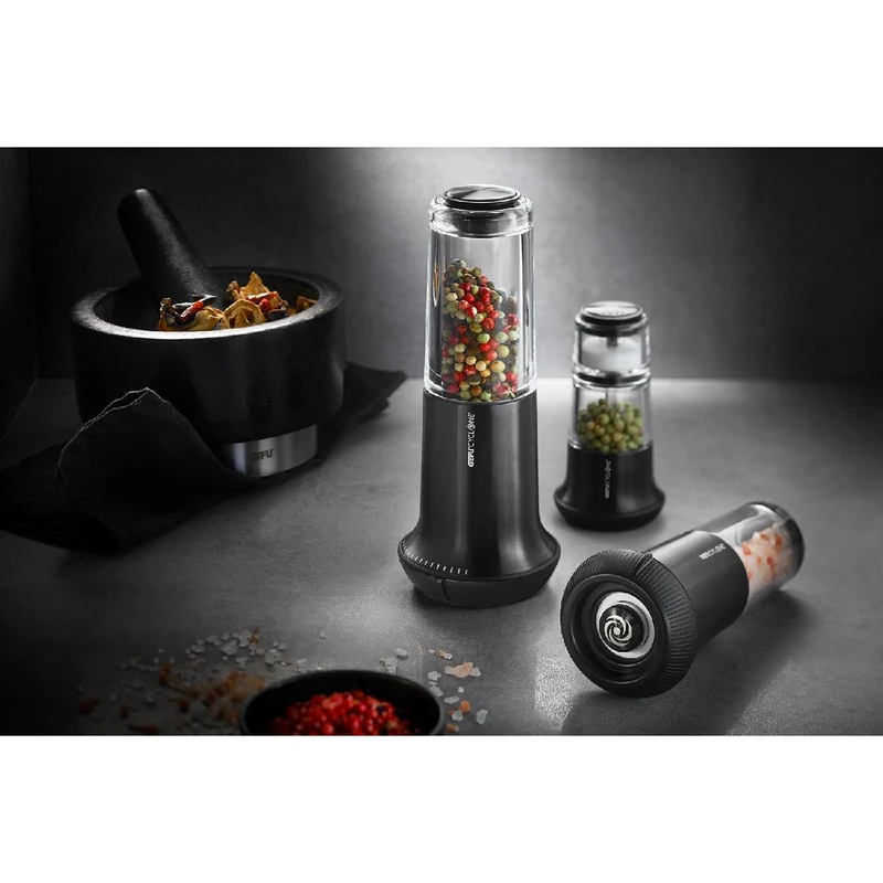 GEFU Salz- oder Pfeffermühle X-PLOSION®, S schwarz