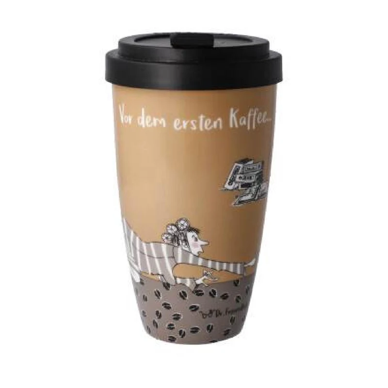 Goebel Barbara Freundlieb - "Vor dem ersten Kaffee" - Mug To Go