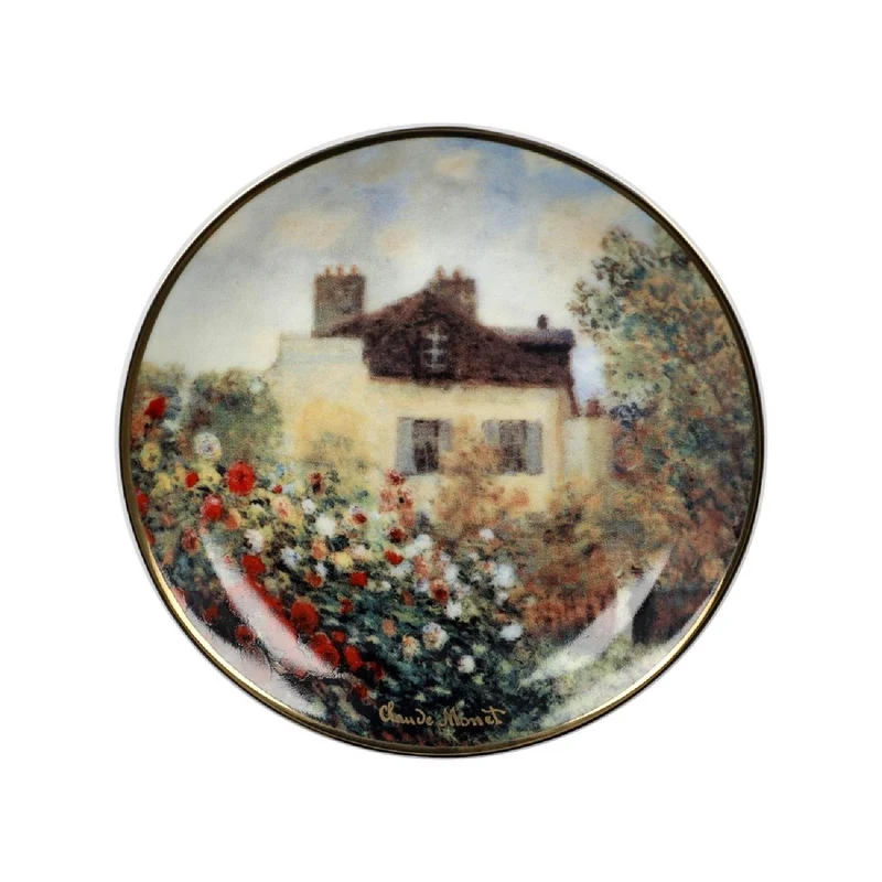 Goebel Claude Monet - "Das Künstlerhaus" - Miniteller