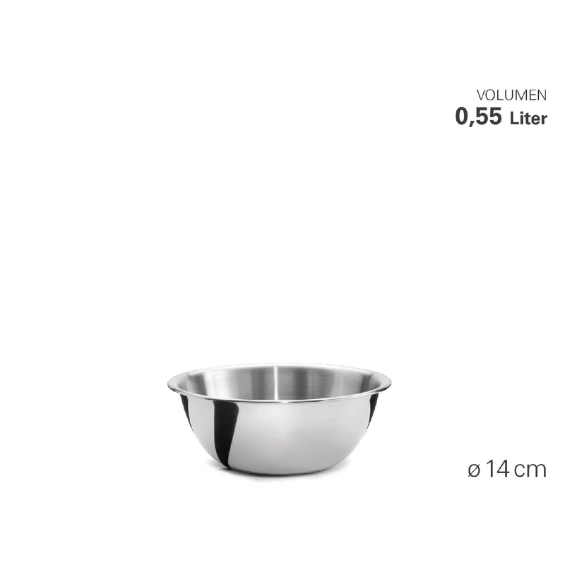 Weis Schüssel "Classic" aus Edelstahl Ø 14 cm