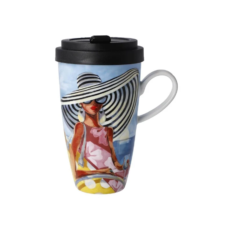 Goebel Trish Biddle - "Summer Girl" - Mug To Go